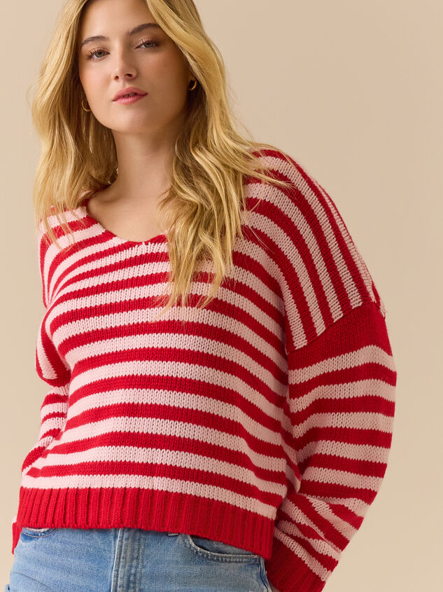 Kataleya Striped Sweater Detail 2 - TULLABEE