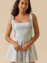 Berkley Gingham Romper - TULLABEE
