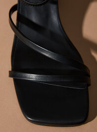 Strappy Block Heel Detail 3 - TULLABEE