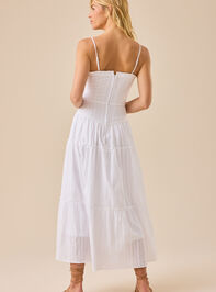 Nina Textured Maxi Dress Detail 6 - TULLABEE