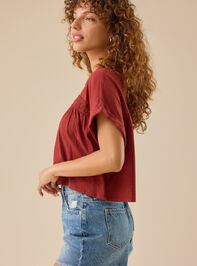 Amelia Crochet Top Detail 3 - TULLABEE