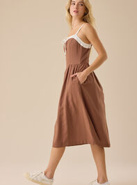 Laine Midi Dress Detail 3 - TULLABEE
