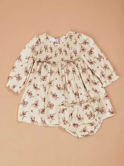 Feeling Fall Dress and Bloomer Set - TULLABEE