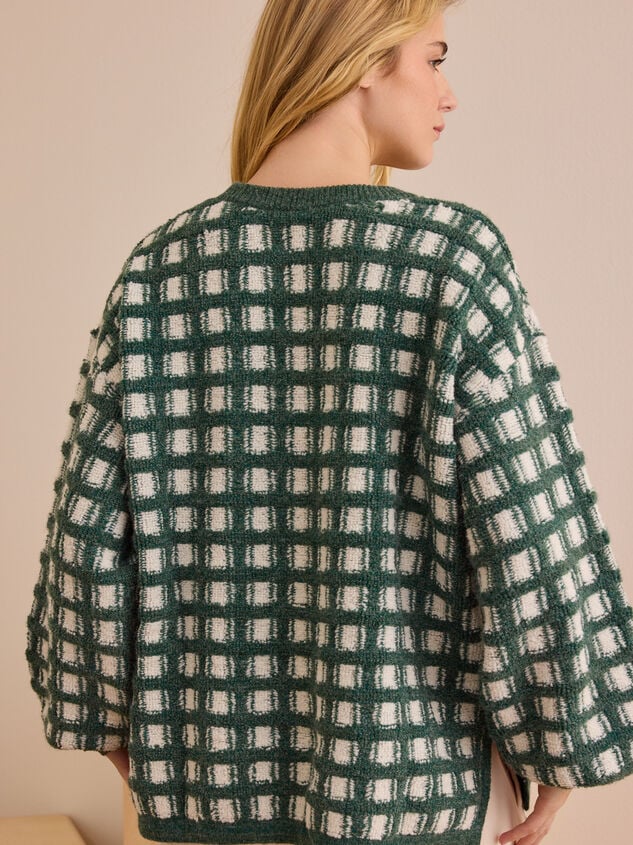 Weekender Gingham Pullover Detail 4 - TULLABEE