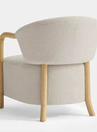 Miley Wood & Upholstered Chair Detail 5 - TULLABEE