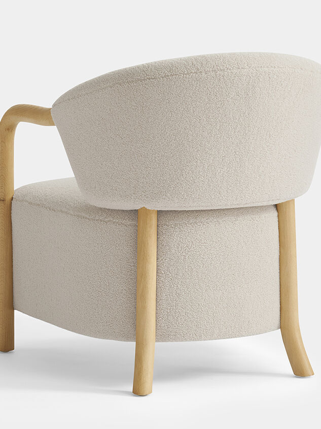 Miley Wood & Upholstered Chair Detail 5 - TULLABEE