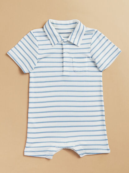 Matthew Striped Romper - TULLABEE