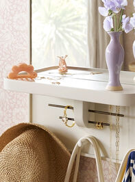 Ivy Wood Wall Shelf Detail 2 - TULLABEE