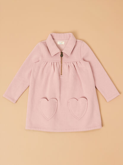 Claire Fleece Dress - TULLABEE