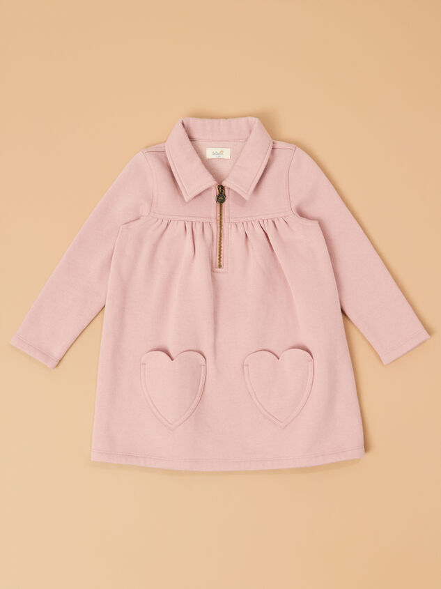 Claire Fleece Dress Detail 2 - TULLABEE