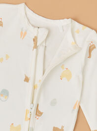 Easter Friends Romper Detail 2 - TULLABEE