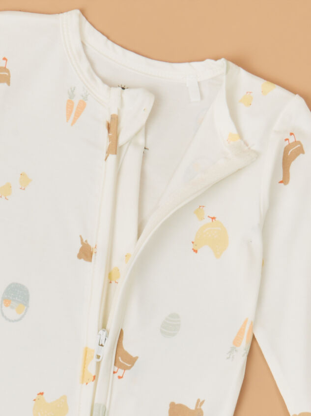 Easter Friends Romper Detail 2 - TULLABEE