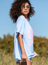 Salty Burnout Graphic Tee Detail 3 - TULLABEE
