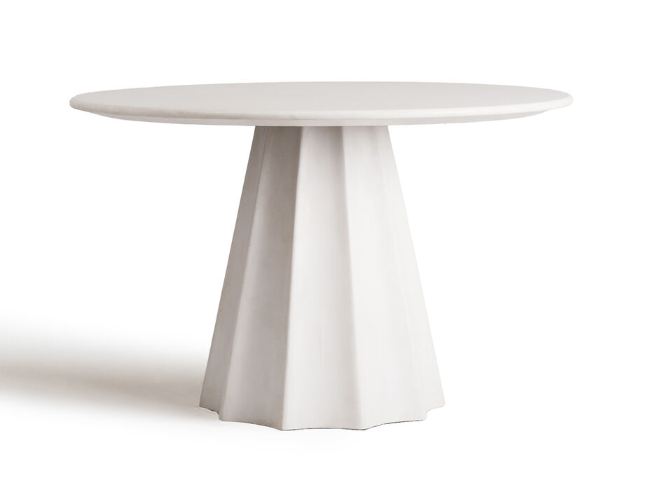 Skyler Cement Dining Table - TULLABEE - 