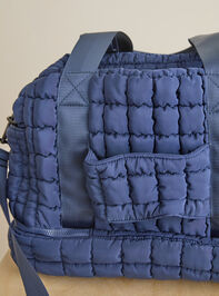 Level Up Puffer Tote Bag Detail 4 - TULLABEE