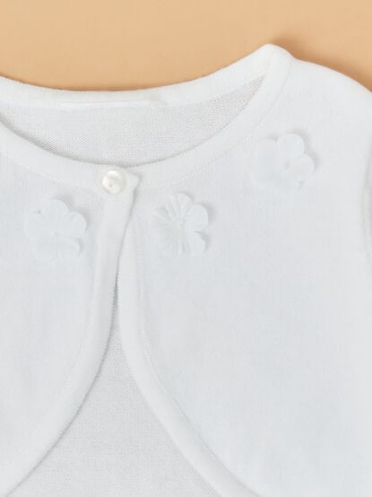 Pearl Blossom Cardigan - TULLABEE