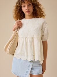 Natalya Embroidered Tunic Top - TULLABEE