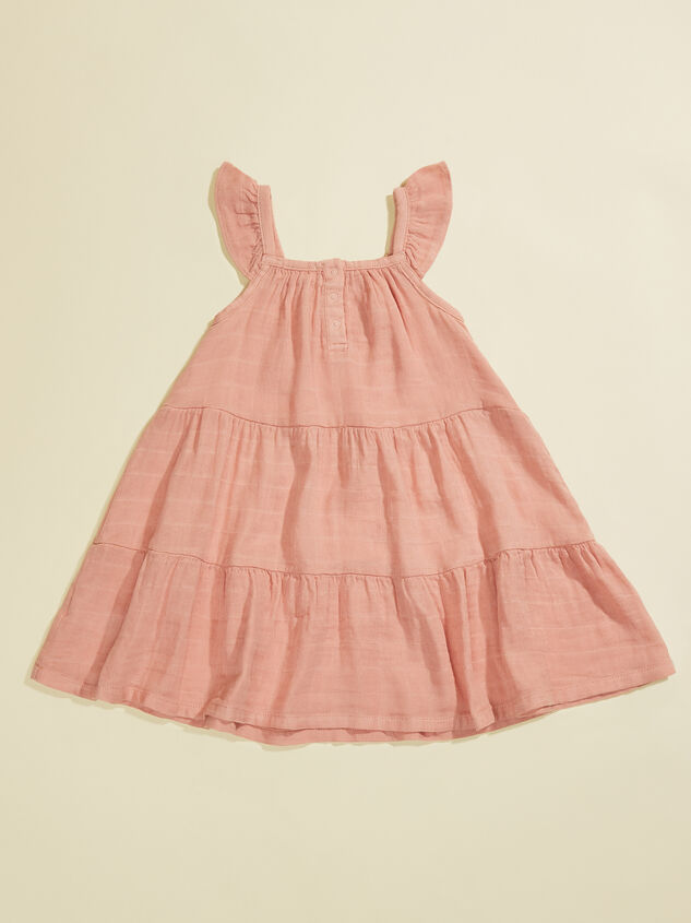 Gracelynn Toddler Twirly Dress Detail 2 - TULLABEE