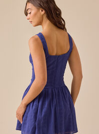 Layla Eyelet Mini Dress Detail 5 - TULLABEE