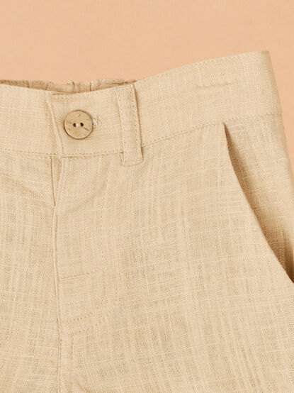 Rowan Linen Shorts - TULLABEE