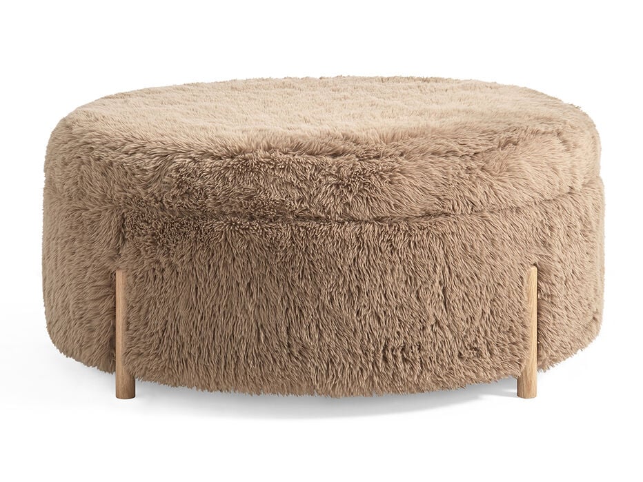 Millie Upholstered Coffee Table/Ottoman - TULLABEE - 