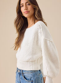 Raylee Boatneck Sweater Detail 4 - TULLABEE