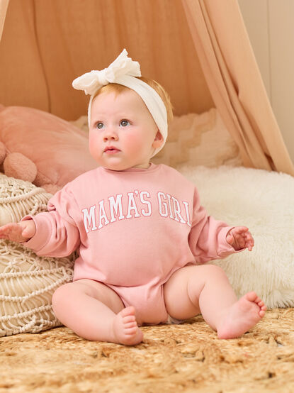 Mama's Girl Fleece Bubble - TULLABEE