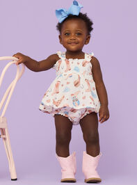 Country Girl Boots Top and Bloomer Set - TULLABEE