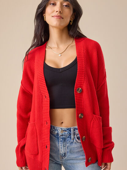 Clara Button Up Cardigan - TULLABEE