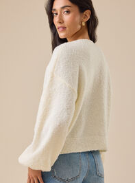Mira Bow Tie Front Cardigan Detail 4 - TULLABEE