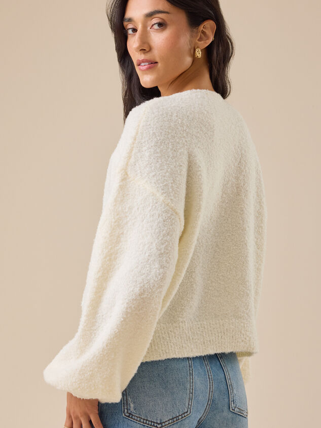 Mira Bow Tie Front Cardigan Detail 4 - TULLABEE