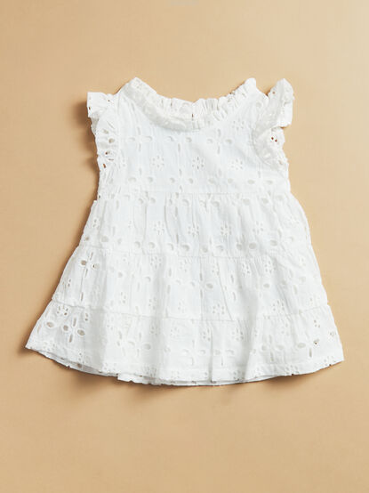 Lula Eyelet Dress by Mud Pie - TULLABEE