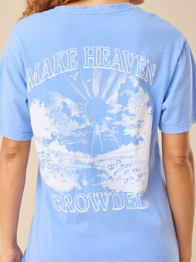 Make Heaven Crowded Tee Detail 5 - TULLABEE