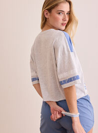 01' Sports Club Cropped Tee Detail 4 - TULLABEE