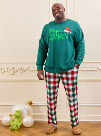 Harley Holiday Adult Pajama Set Detail 10 - TULLABEE