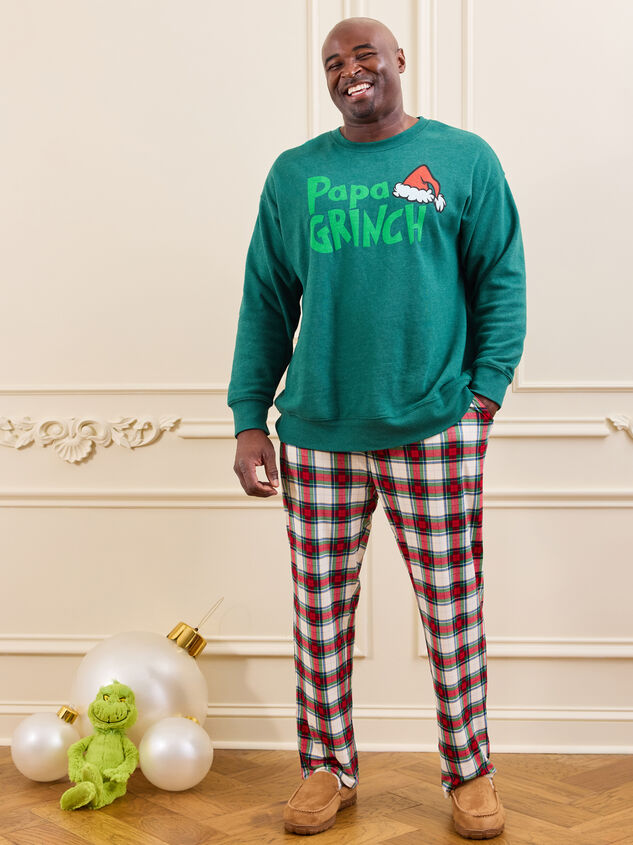 Harley Holiday Adult Pajama Set Detail 10 - TULLABEE