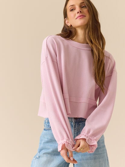 Josephina Thermal Lace Top - TULLABEE