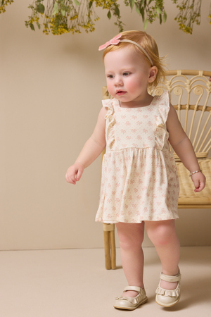 Vintage Mini Bows Tank & Shorts Set - Altar'd State - 