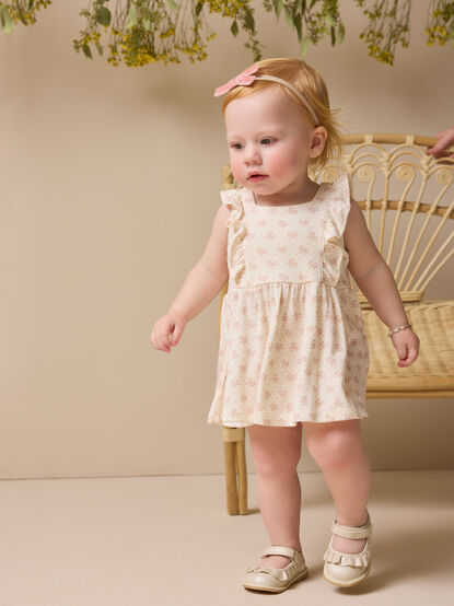 Vintage Mini Bows Tank & Shorts Set - TULLABEE