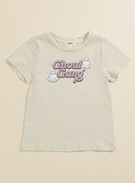 Ghoul Gang Graphic Tee Detail 2 - TULLABEE