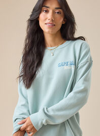 Cape May New Jersey Pullover Detail 2 - TULLABEE