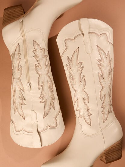 Melia Western Boots - TULLABEE