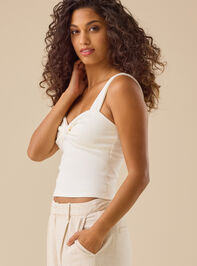 Blake Twist Front Tank Detail 4 - TULLABEE