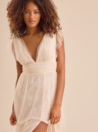Elina Sequin Maxi Dress Detail 3 - TULLABEE