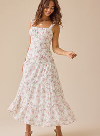 Camellia Floral Maxi Dress - TULLABEE