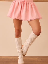Kick Back Lace Skort Detail 4 - TULLABEE