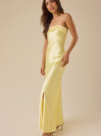 Paityn Strapless Maxi Dress Detail 3 - TULLABEE