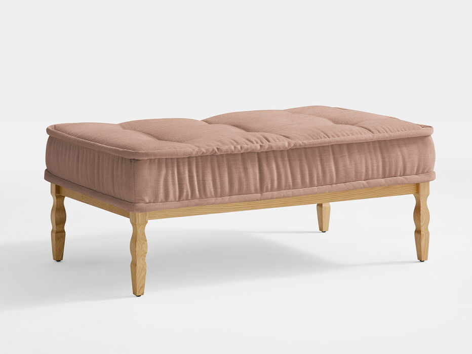 Kaia Upholstered Coffee Table/Ottoman - TULLABEE - 