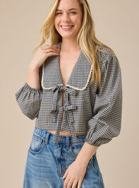 Corwin Gingham Top - TULLABEE