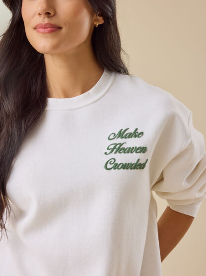 Make Heaven Crowded Puff Pullover - TULLABEE